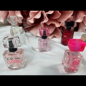 8 Victoria secret mini’s